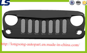Mesh Angry Bird Grille with Mesh Inserts Grid for Jeep Rubicon Sahara