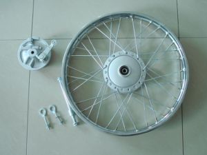 3.00X19 Inch Motorcycle Drum Brake Wheel Kit Spoke Rim
