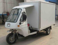 200cc Motor Cargo Three Wheeler with Front Cabine
