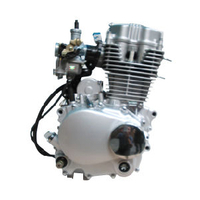 Motorcycle 100cc Vertical Engine Water Cooling with Single Cylinder