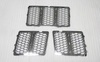 Front grille For JEEP Grand Cherokee 2013-2014 chrome mesh grille (inside) 3 pcs/set Auto accessories