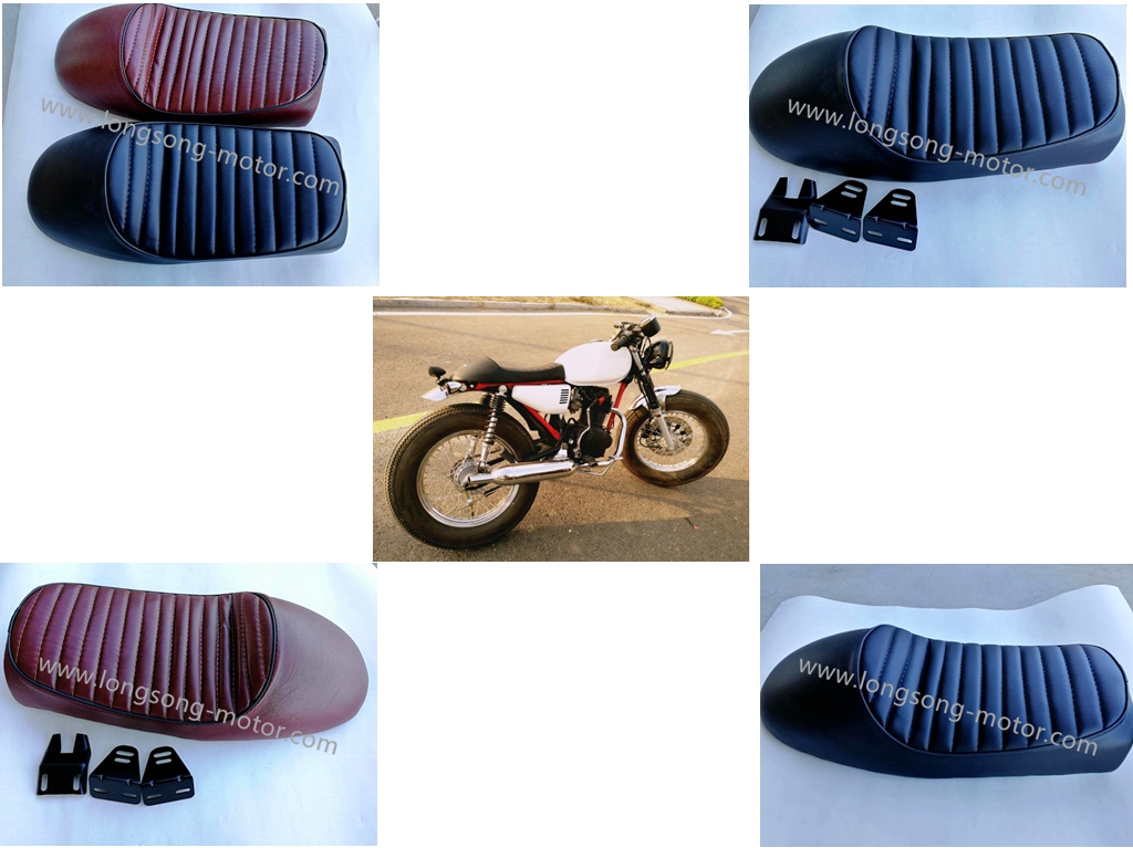  Motorcycle Seat Cushion Parts for Cg125 Retro Saddle Cushion Honda CDI125 Motorbike Refit Seat Cushion