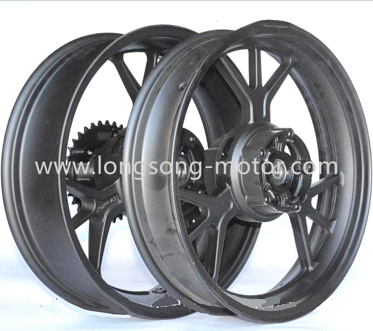 Aluminum Alloy Wheel 4.0/4.5-17of High Speed Sports Car Ducati 400cc Made in China 3.50-17 motorbike